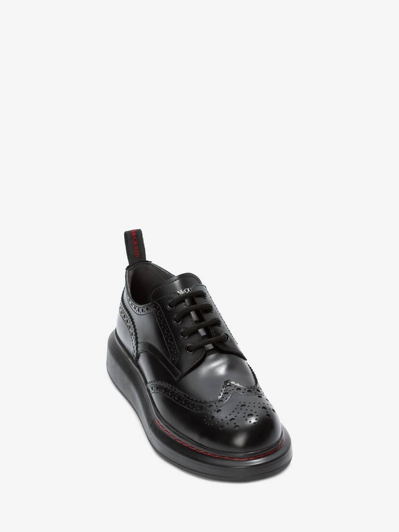 Alexander McQueen Hybrid Lace Up in Black outlook