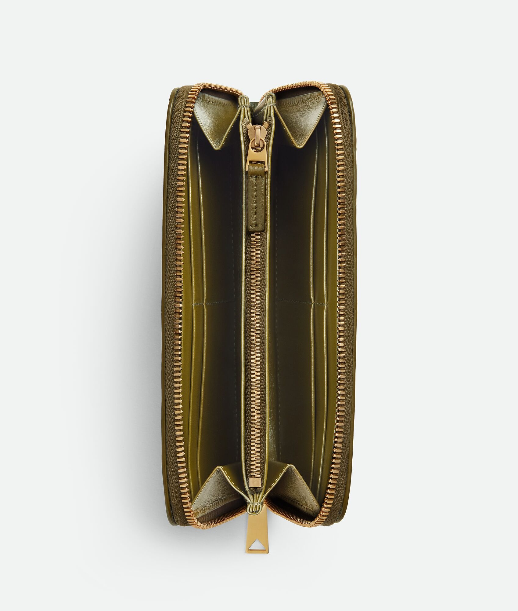 Intrecciato Zip Around Wallet - 2