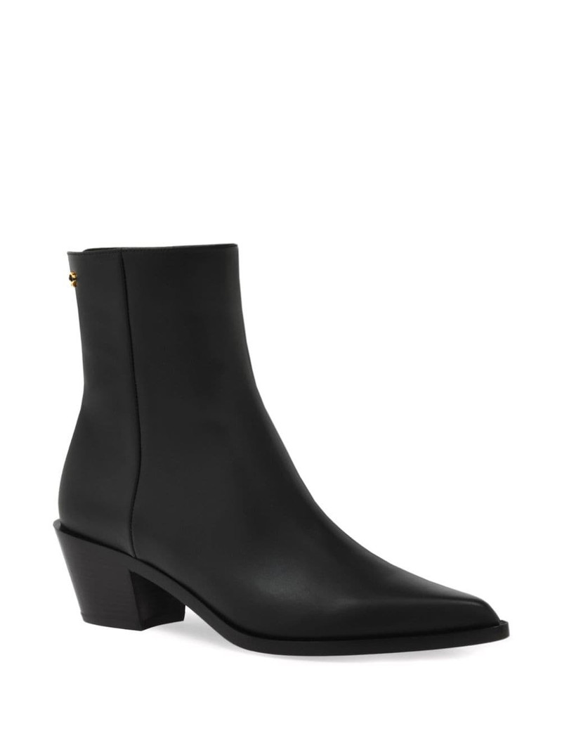 Gianvito Rossi Kinney pointed-toe ankle boots outlook
