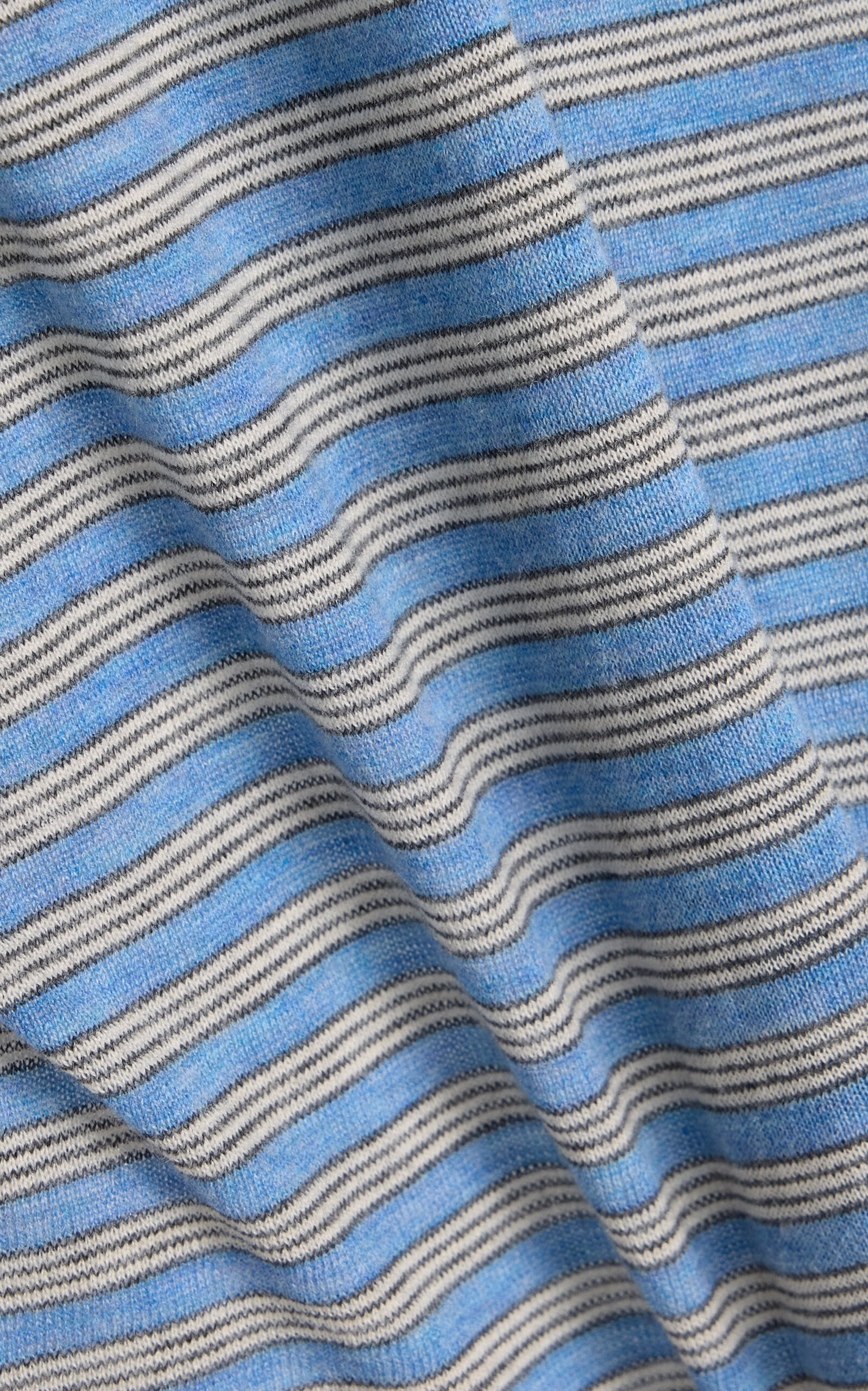 Jansu Striped Cotton-Cashmere T-shirt stripe - 5