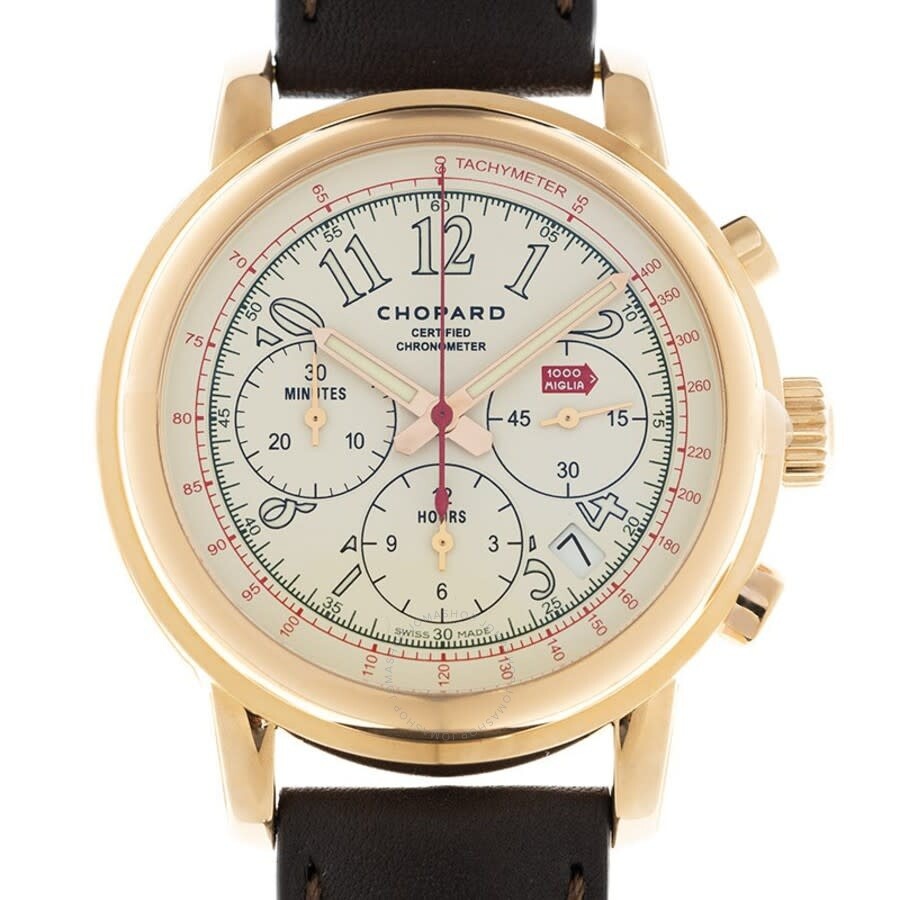 Chopard Mille Miglia 2014 Race Edition White Dial 18 Carat Rose Gold Men's Watch 161274-5006 - 2