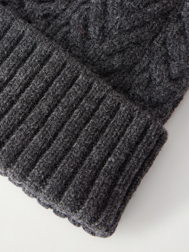 Aran Wool Beanie 4