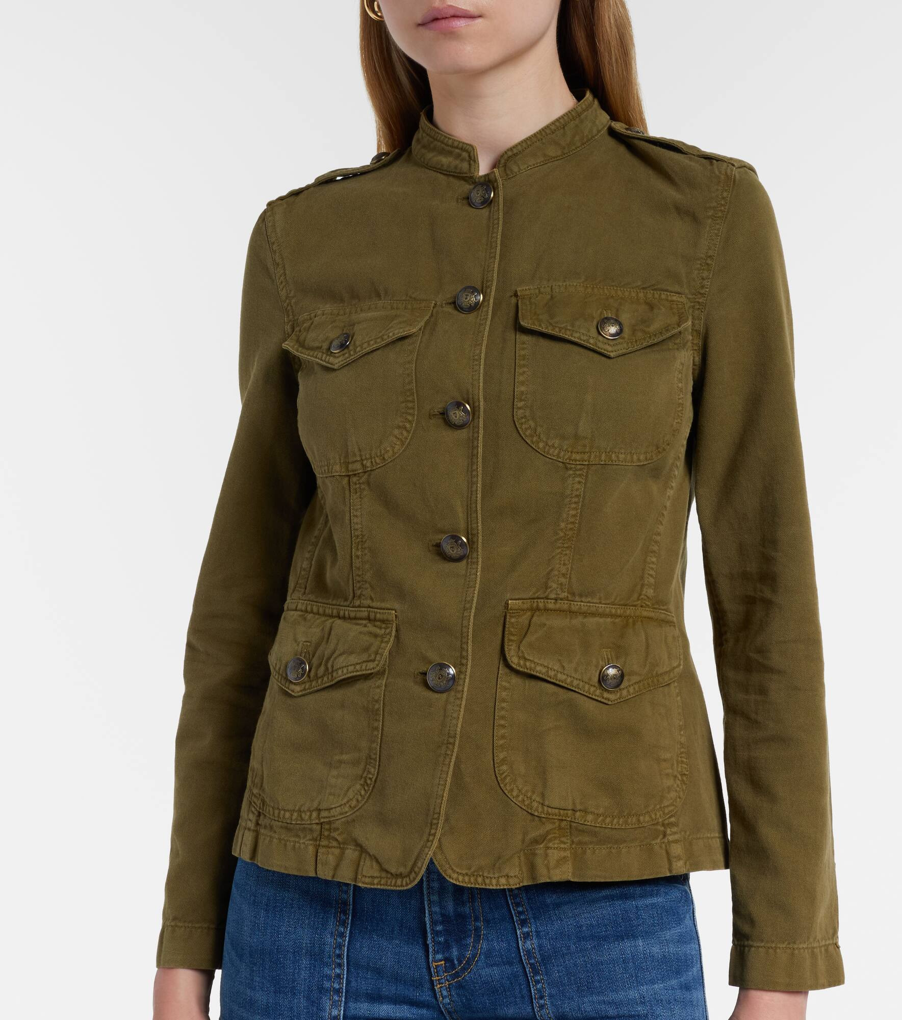 Mona cotton and linen jacket - 6