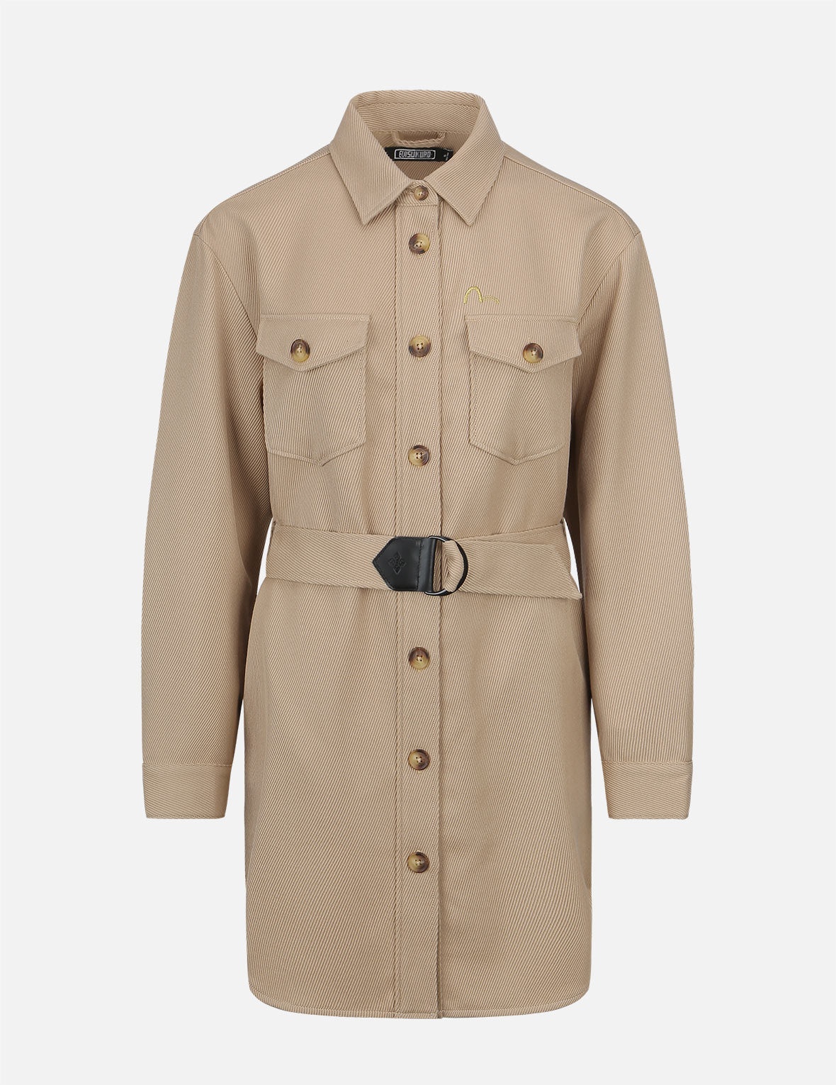 Belted Shirt Dress - 7