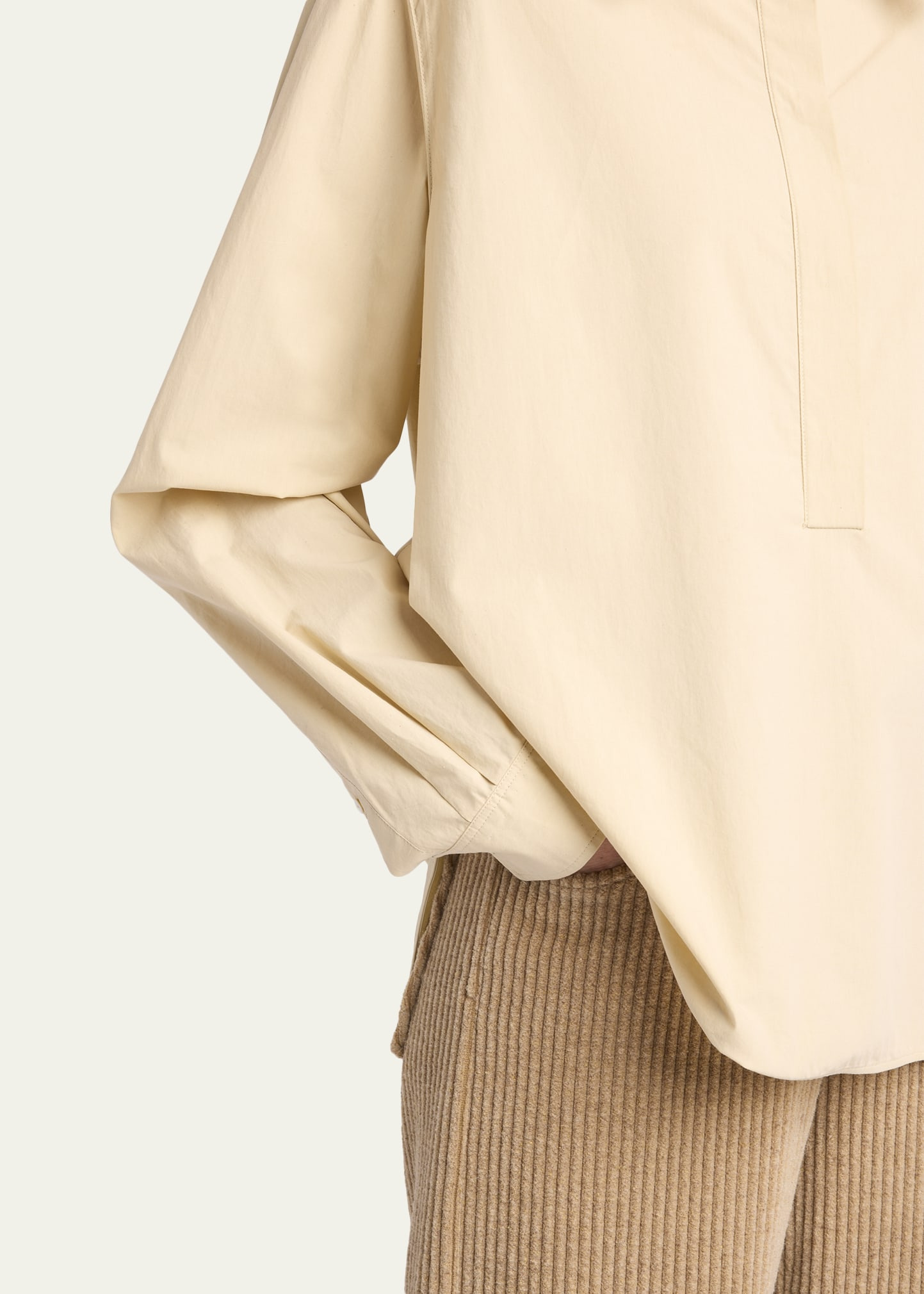 Margan Cotton Collared Shirt - 5
