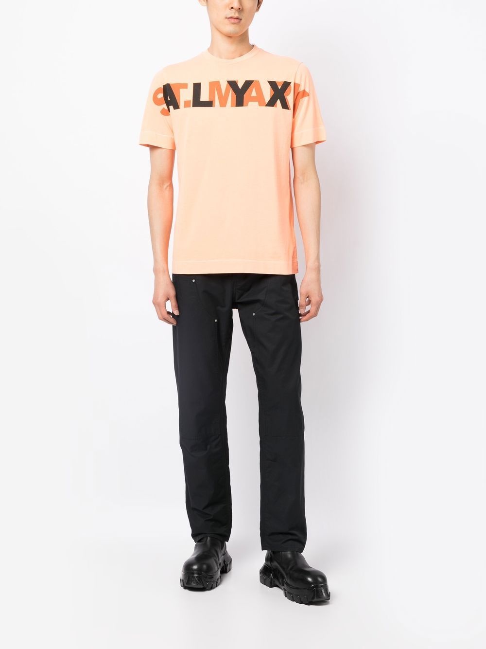 logo-print T-shirt - 2