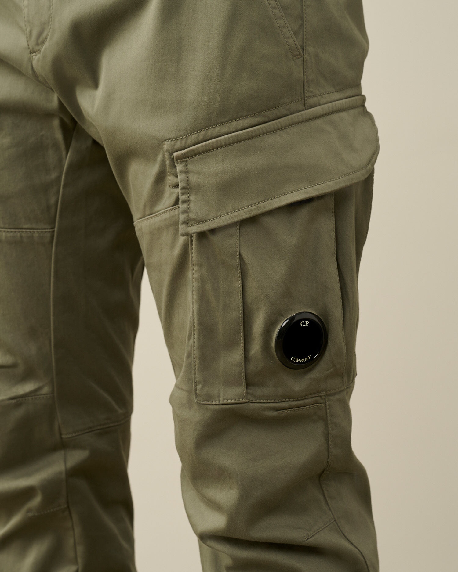 Stretch Sateen Ergonomic Lens Cargo Pants - 4