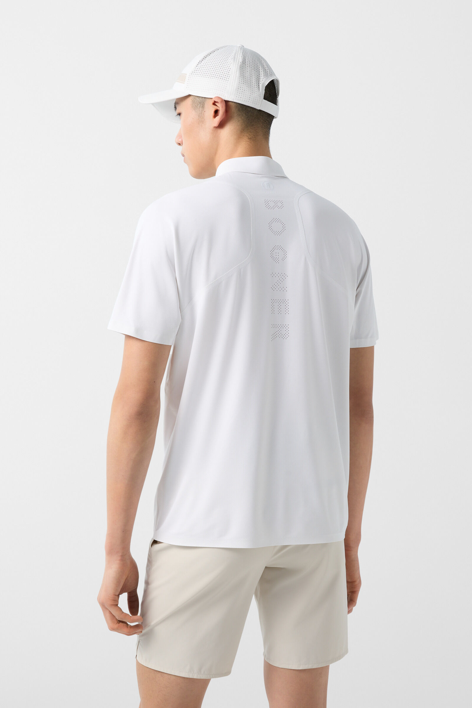Casimir Functional polo shirt in White - 3
