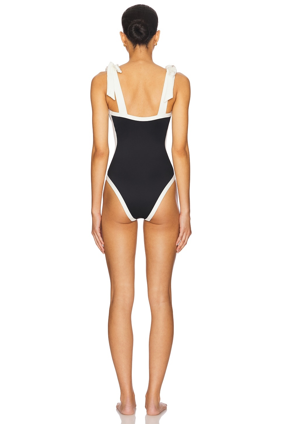 Piper Bow Tie Strap One Piece Swimsuit - 3