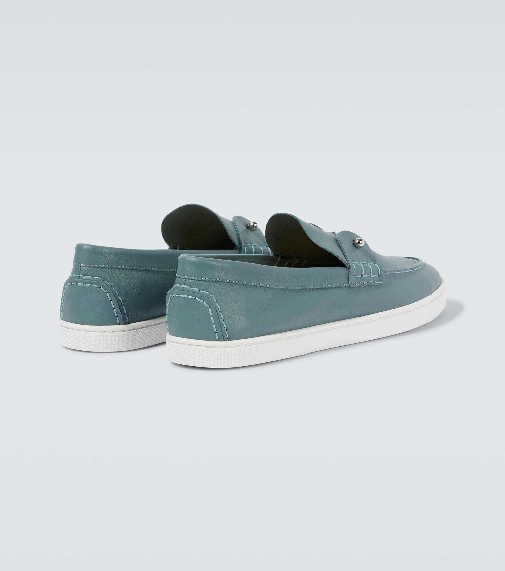Chambeliboat leather boat shoes - 6