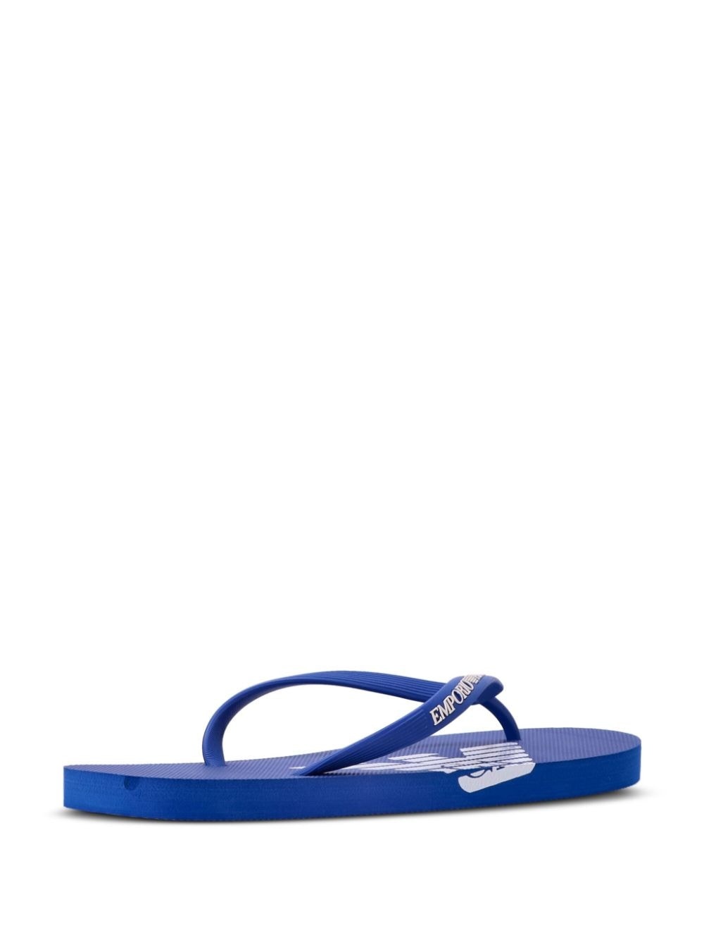 logo-print flip flops - 3