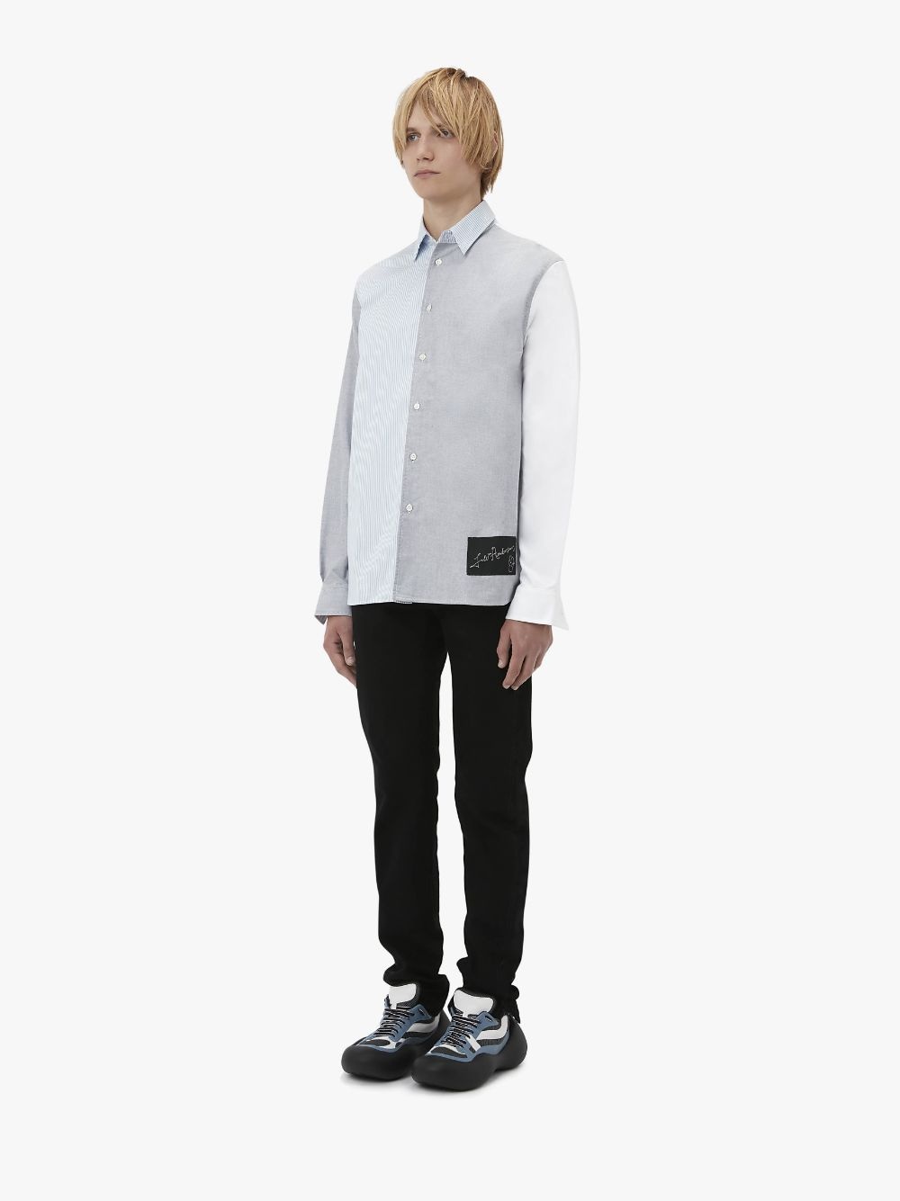 PATCHWORK CLASSIC FIT SHIRT - 4