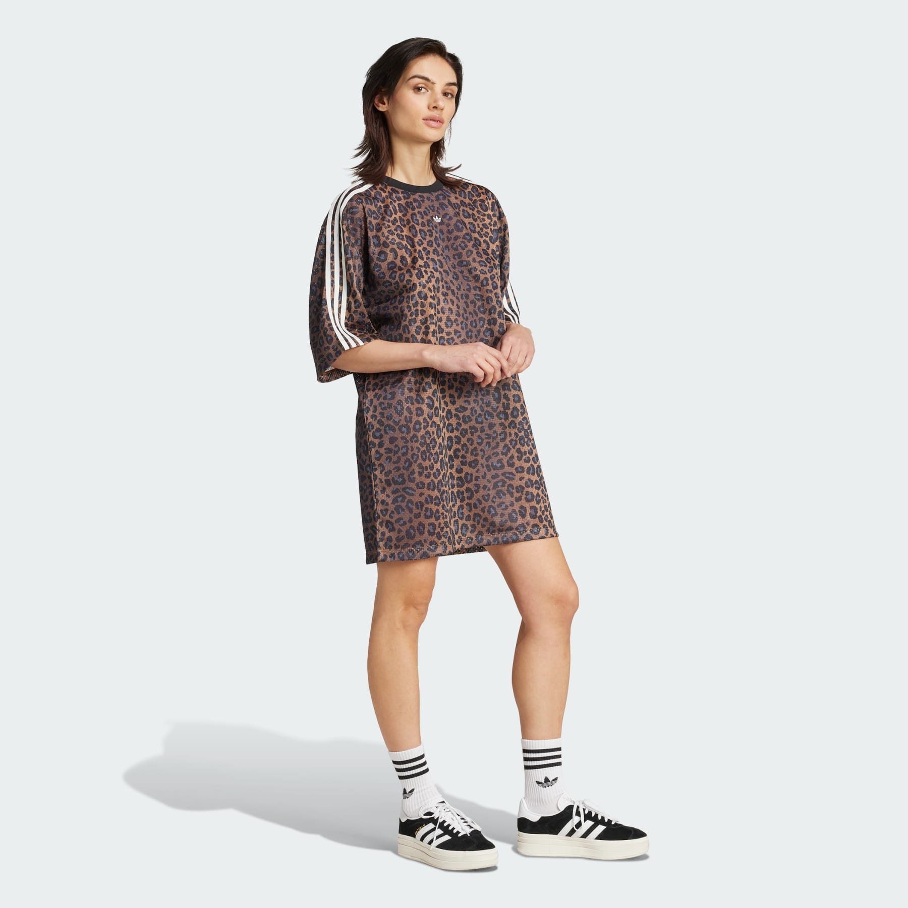 Leopard Tee Dress - 4