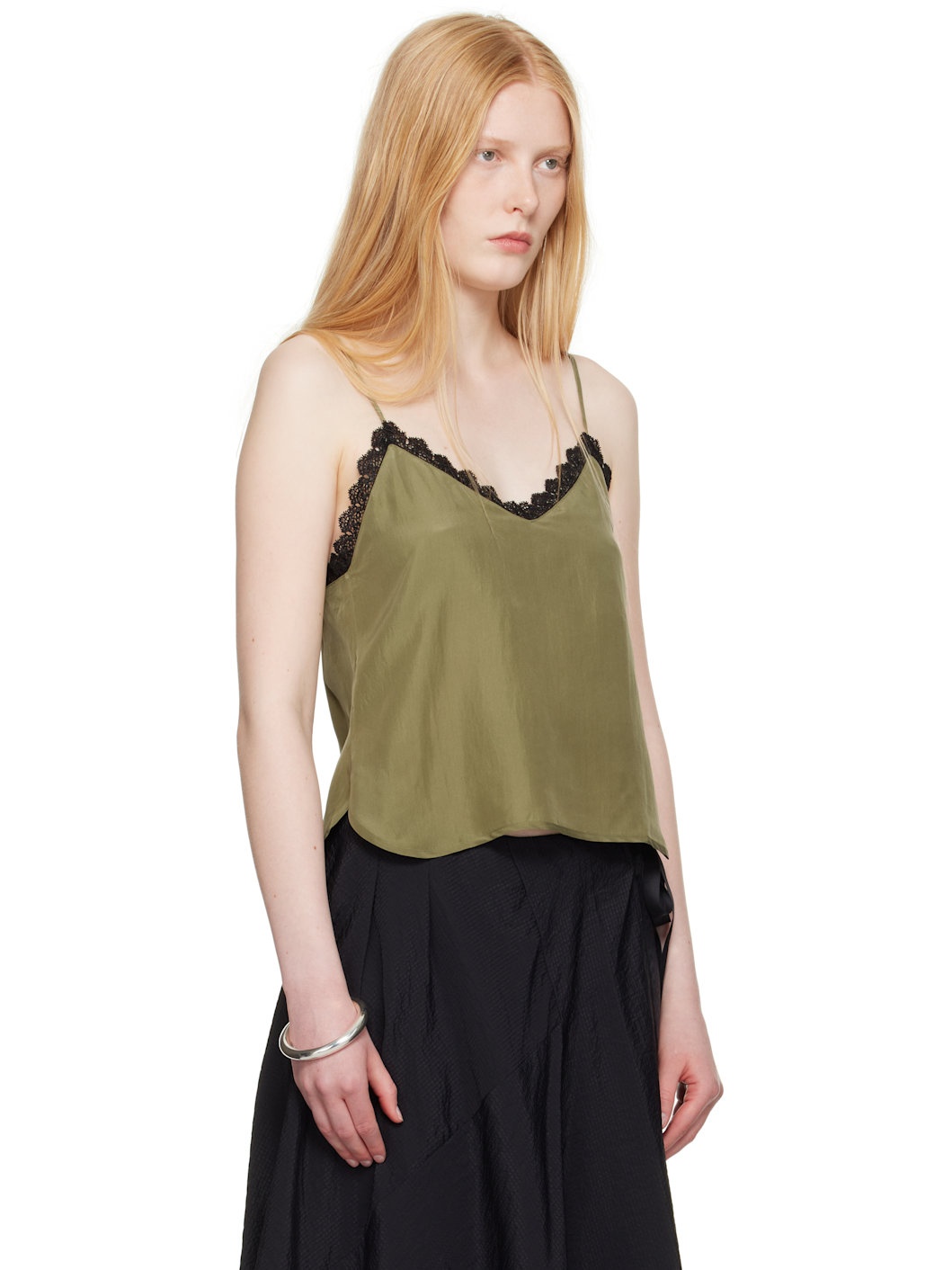 WORK SHOP Emporio Armani Green Camiciola Camisole - 2