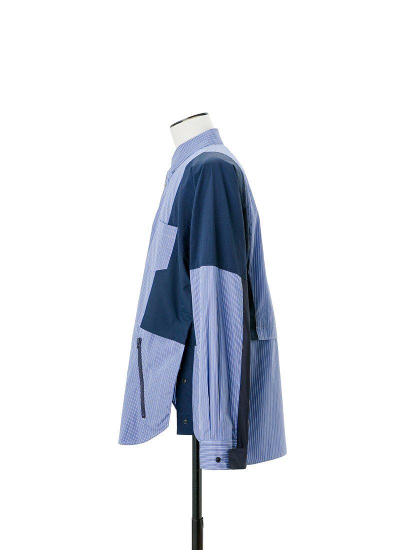 Poplin x Taslan nylon shirt 4