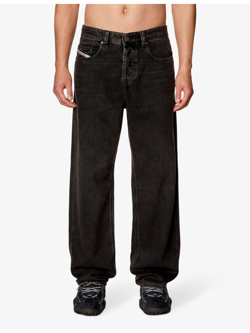2001 D-Macro straight-leg denim jeans - 3