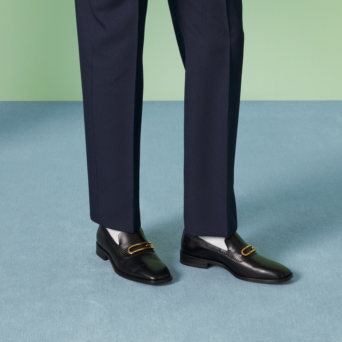 Men's loafer with Geometric G - 3