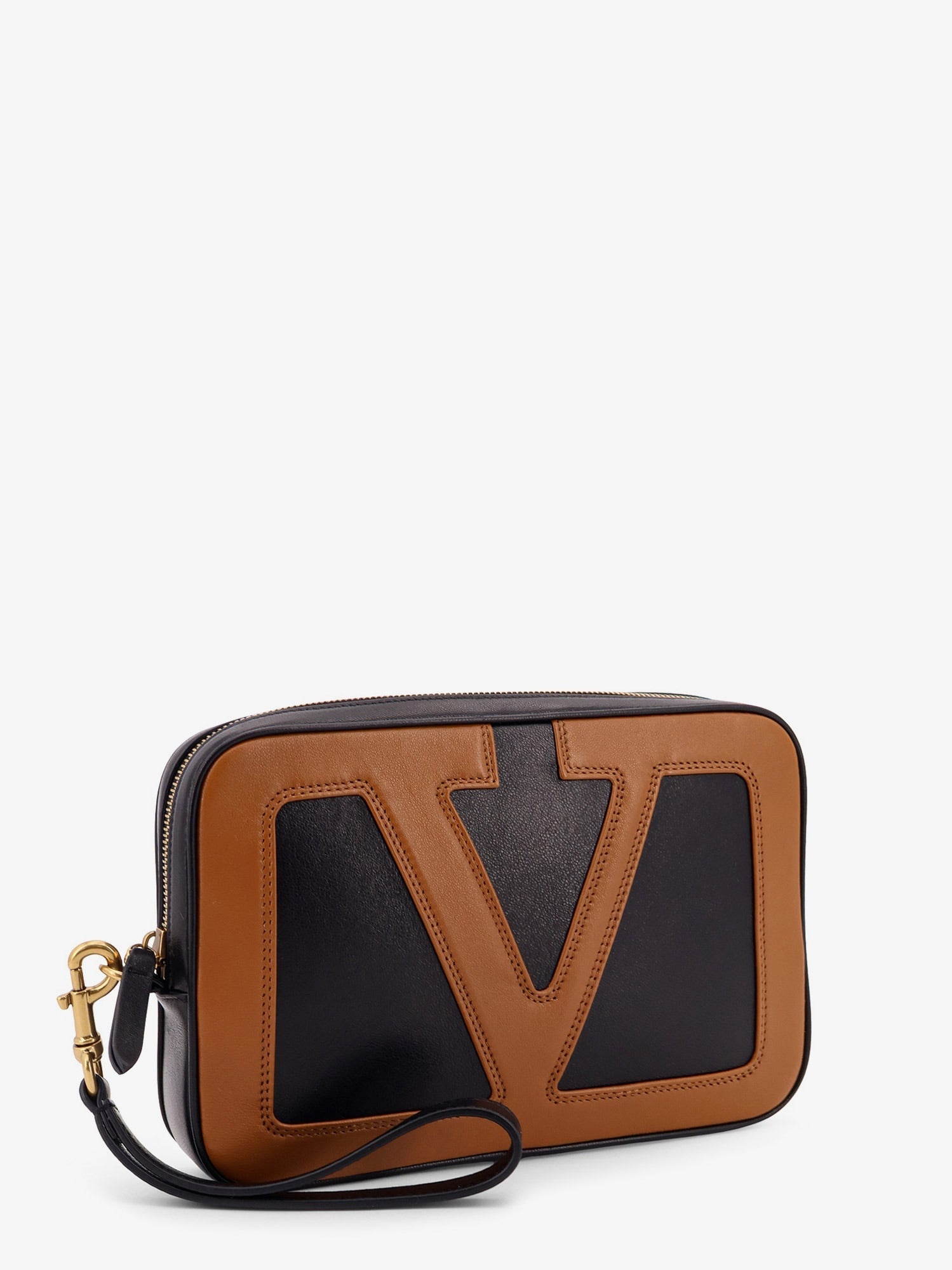 Valentino Garavani Valentino Garavani Viva Superstar Leather Clutch - 3