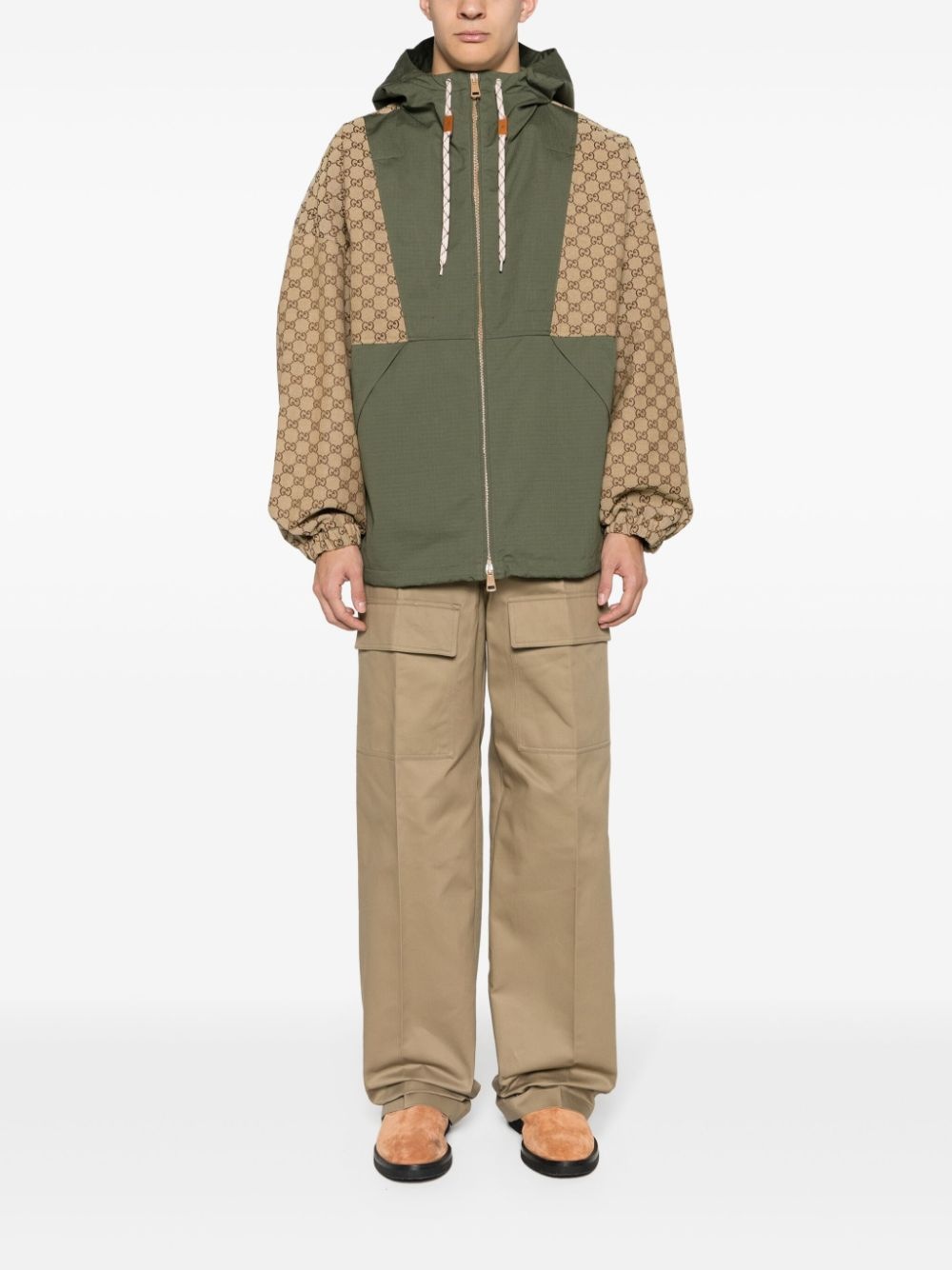 GG canvas hooded jacket - 2