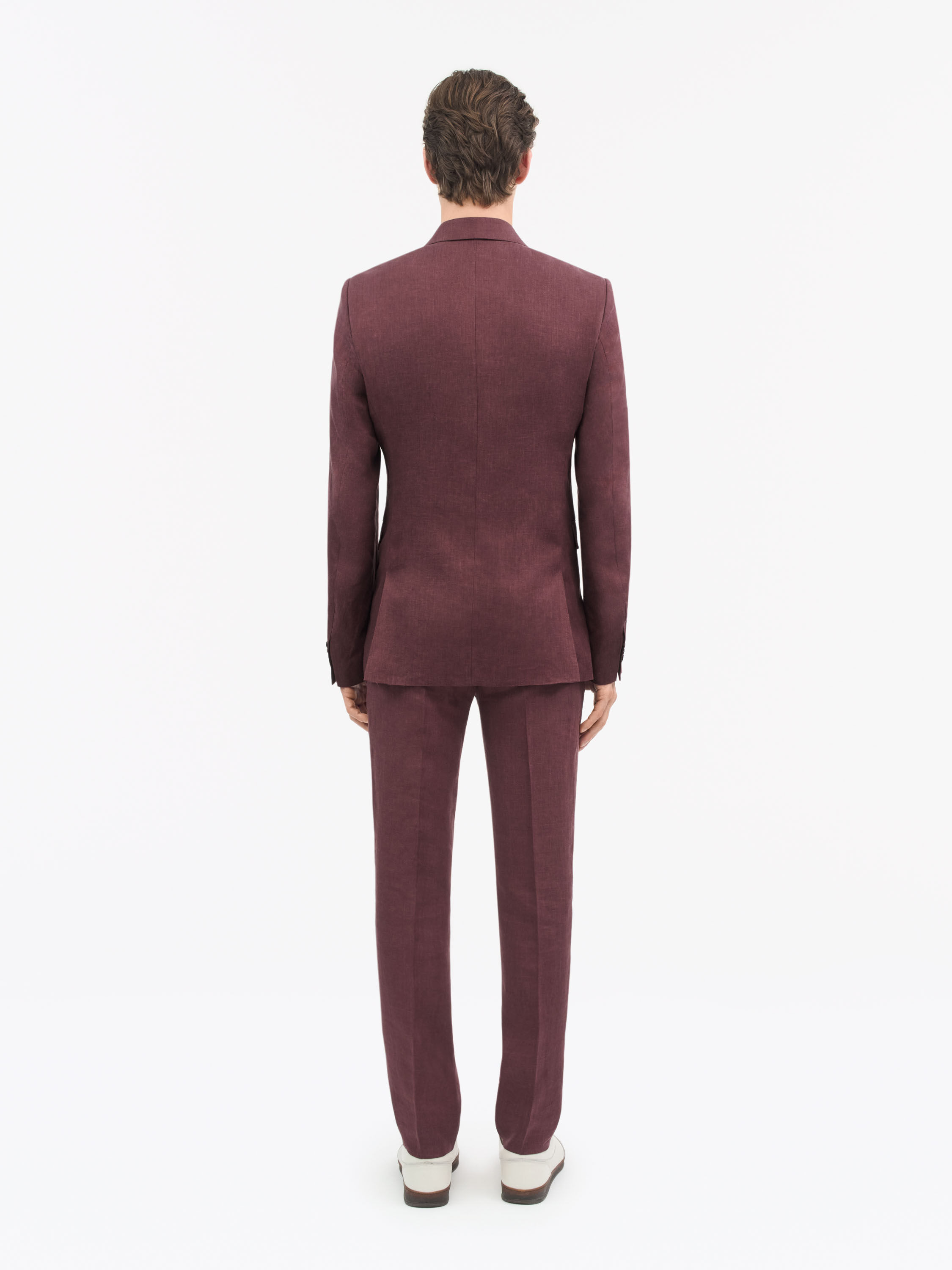 Justin Slim-Fit Classic Linen Jacket - 3