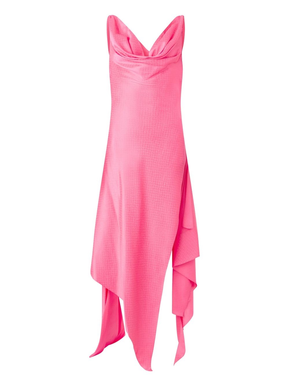 silk midi dress - 1