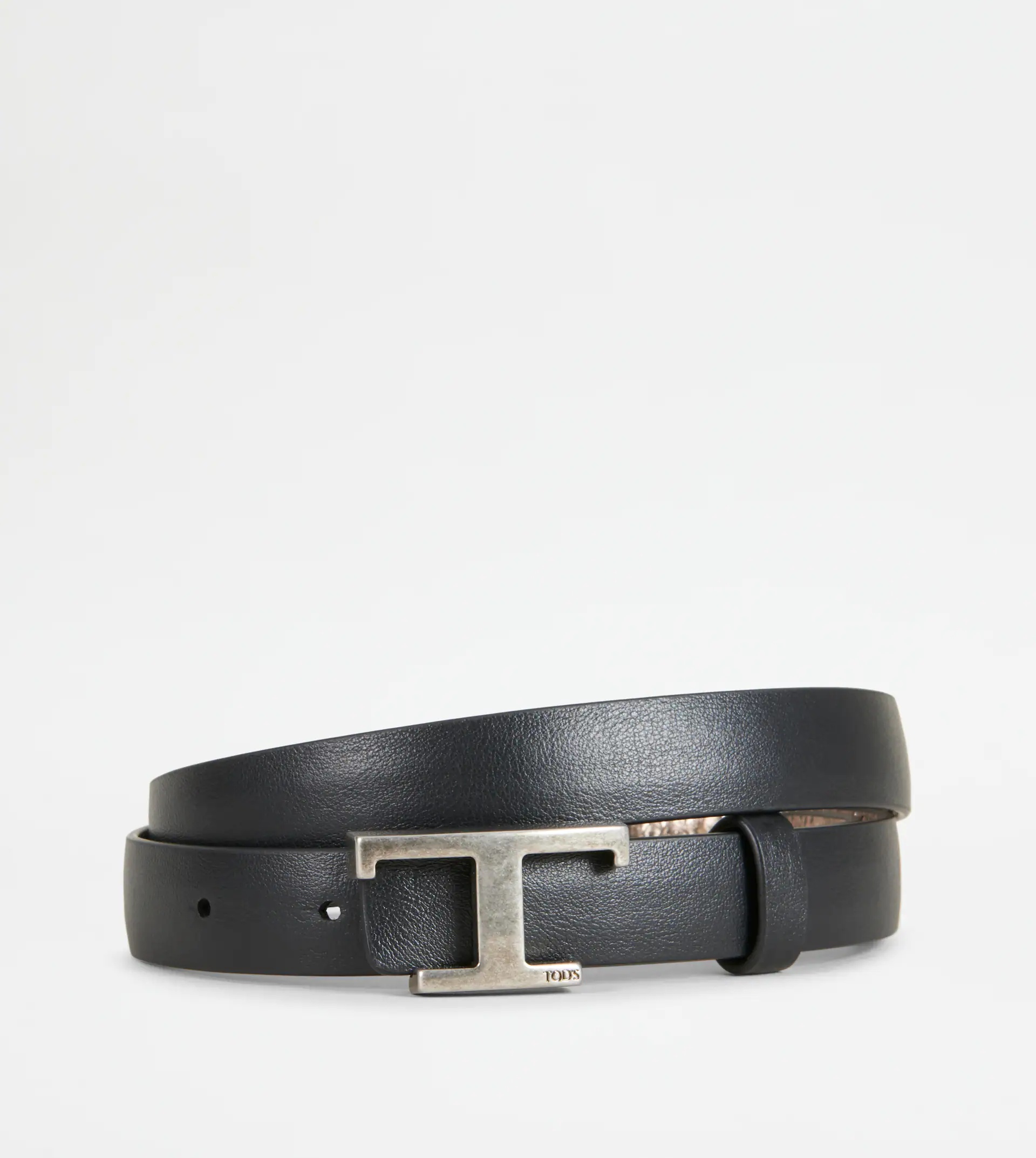 BELT IN LEATHER - GOLD - 4