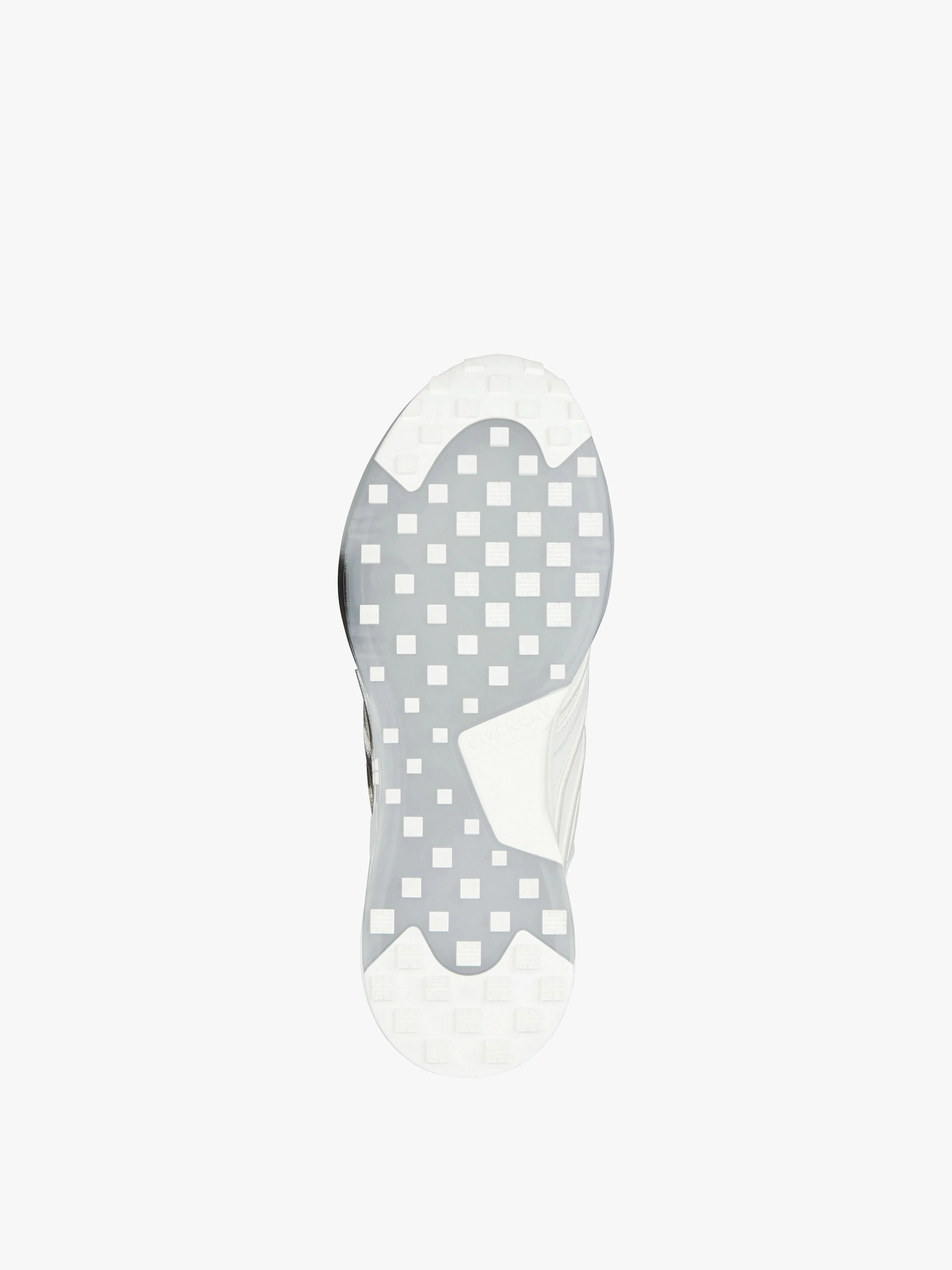 GIV 1 SNEAKERS IN LEATHER WITH TAG EFFECT PRINT - 5
