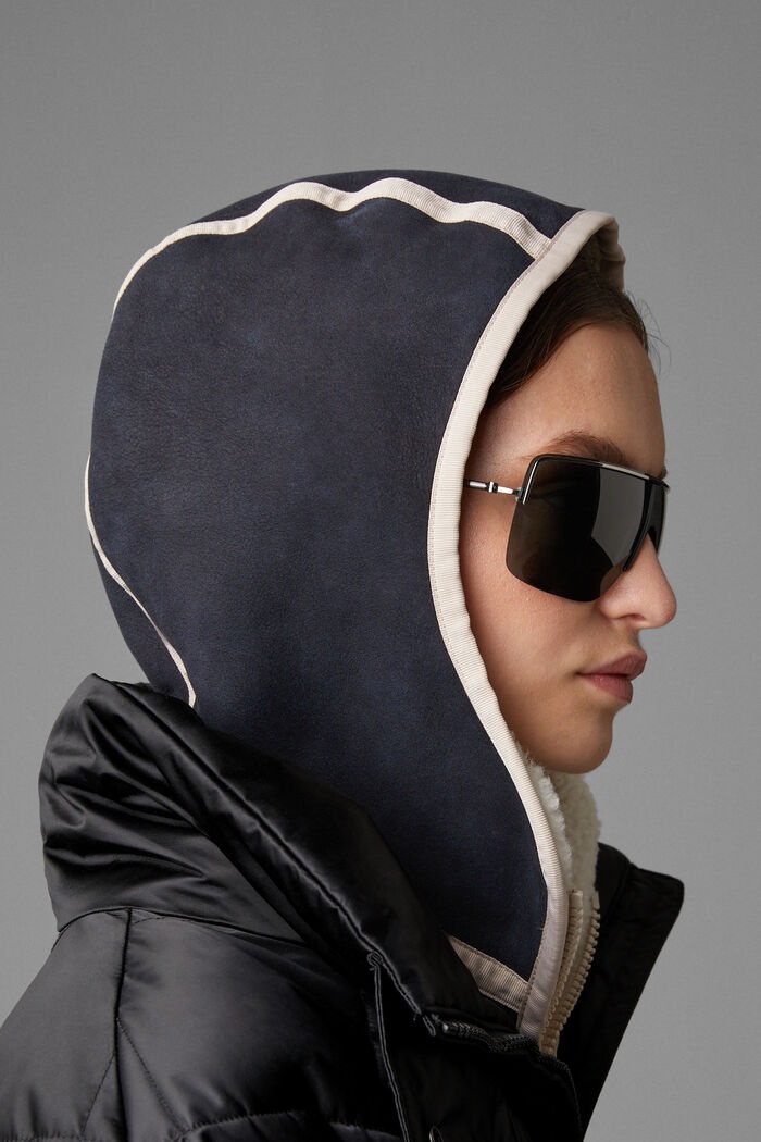 Tessi Down coat in Black - 5