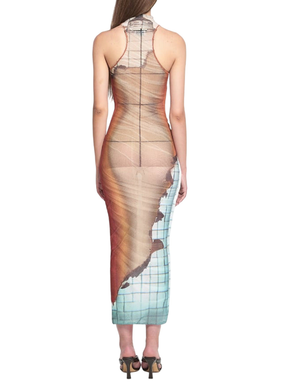Jean Paul Gaultier Women Long Fiery Dress - 4
