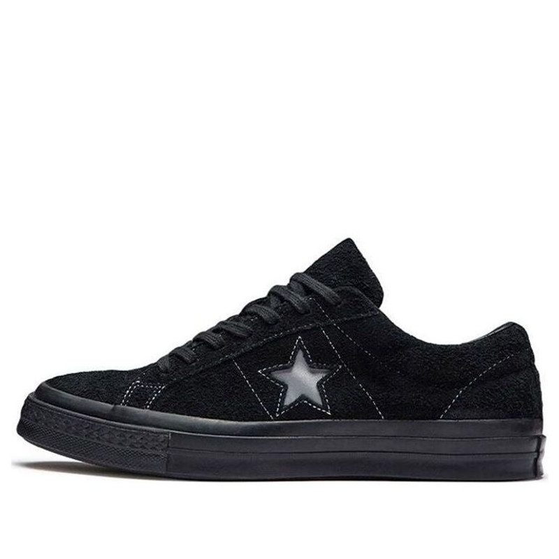 Converse One Star Suede OX 'Black' 165956C - 1