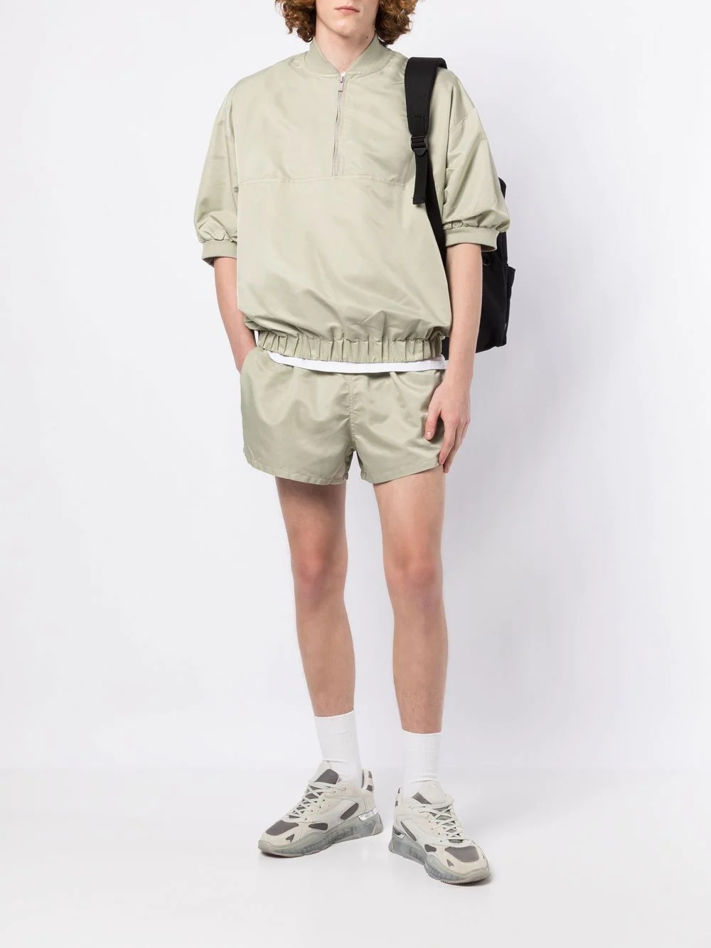 Essentials logo-patch shorts - 2