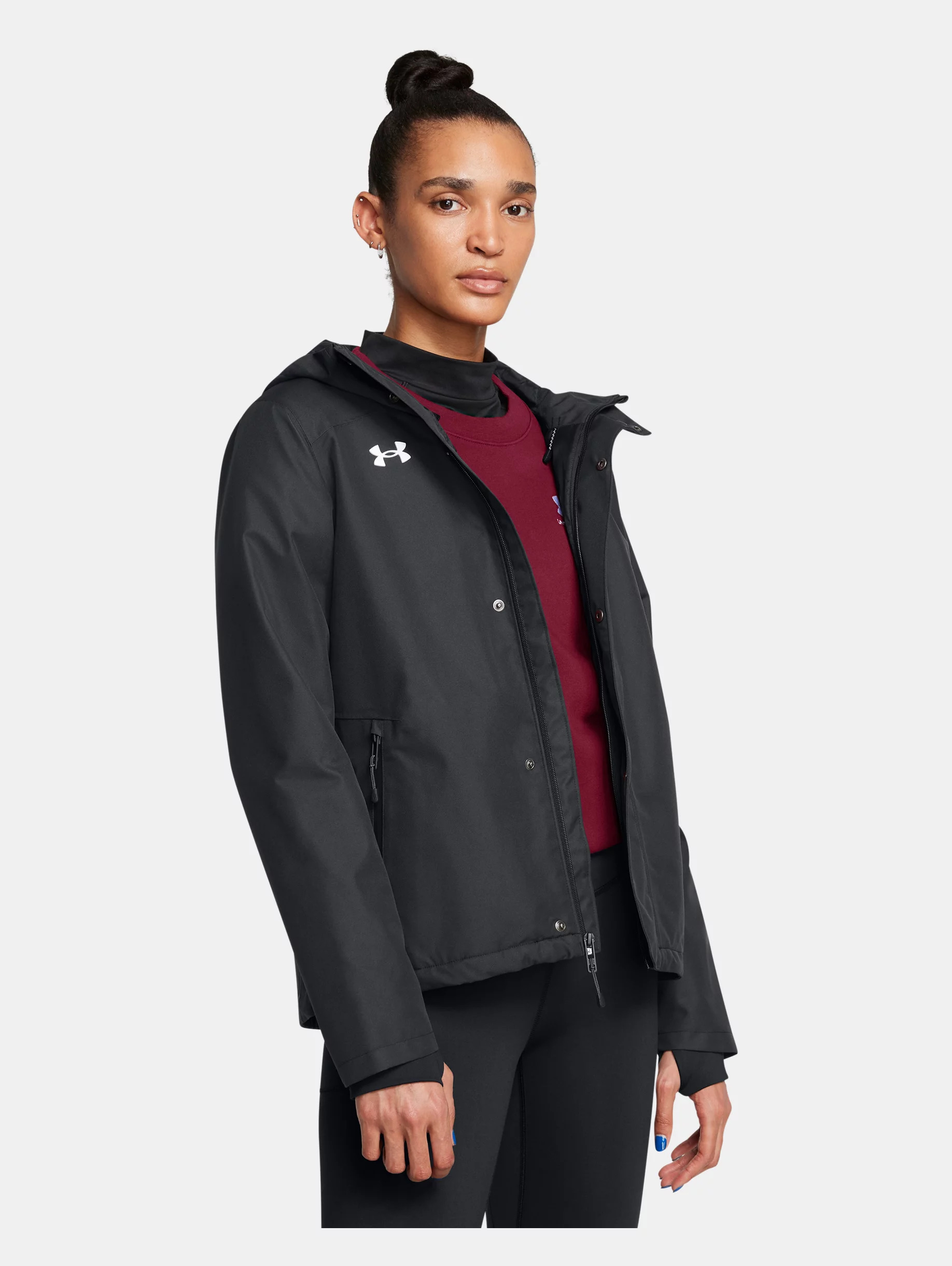 Women's UA Stormproof Lined Rain Jacket - 2