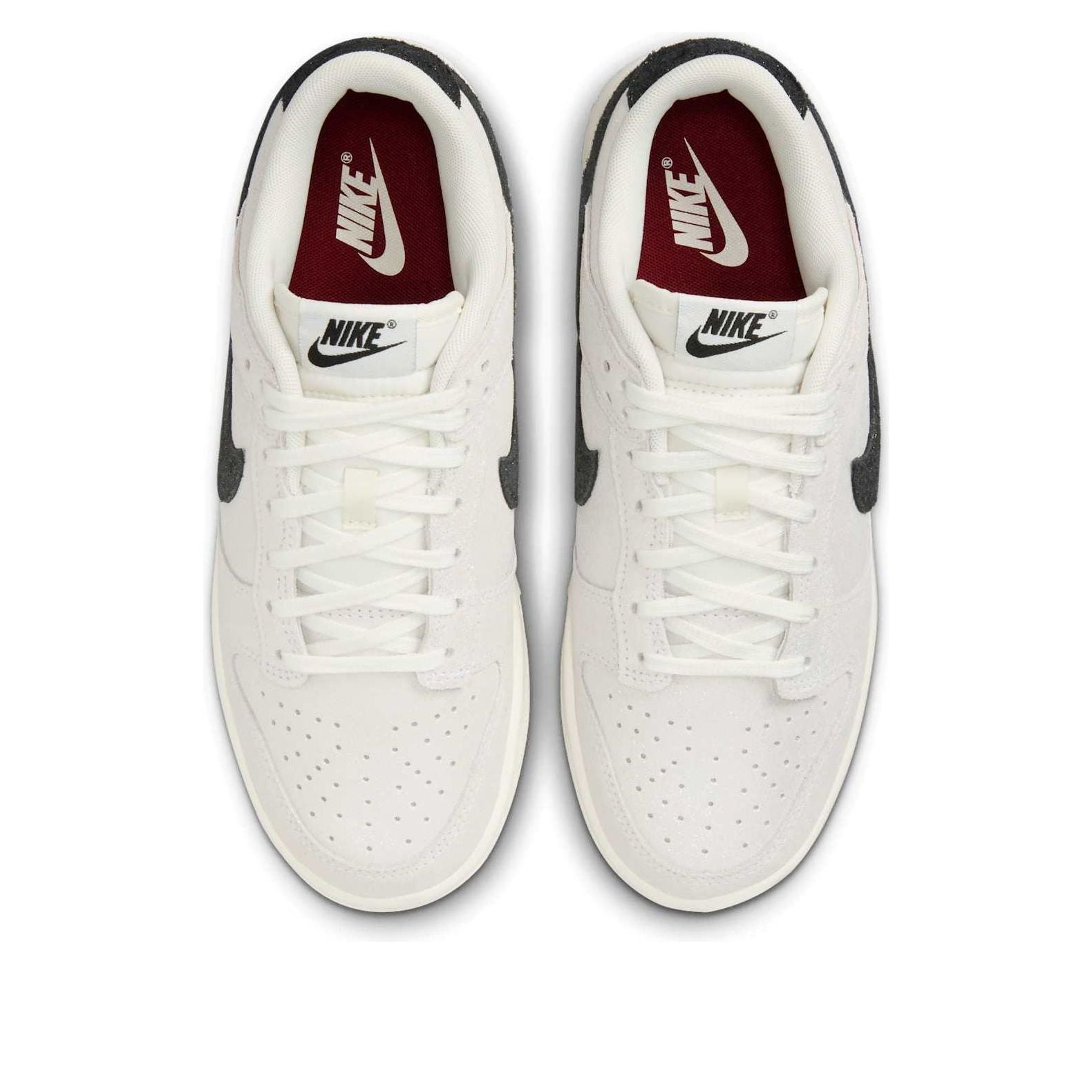 (WMNS) Nike Dunk Low SE 'White Black Team Red' HQ3502-100 - 4