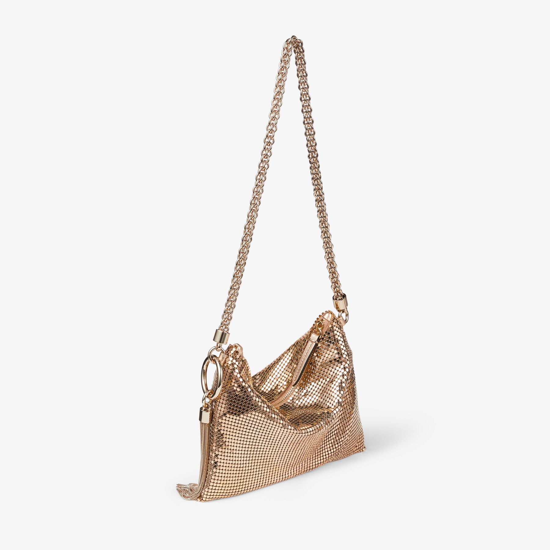 Callie Mini
Gold Mesh Mini Clutch Bag - 6
