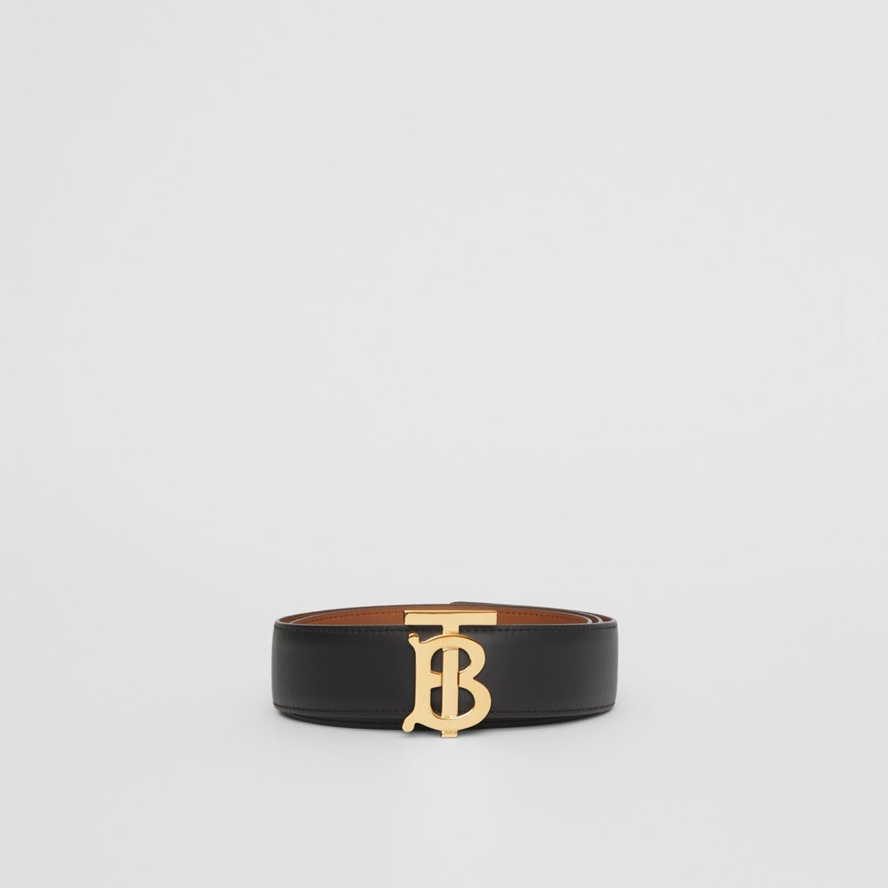 Reversible Monogram Motif Leather Belt - 4