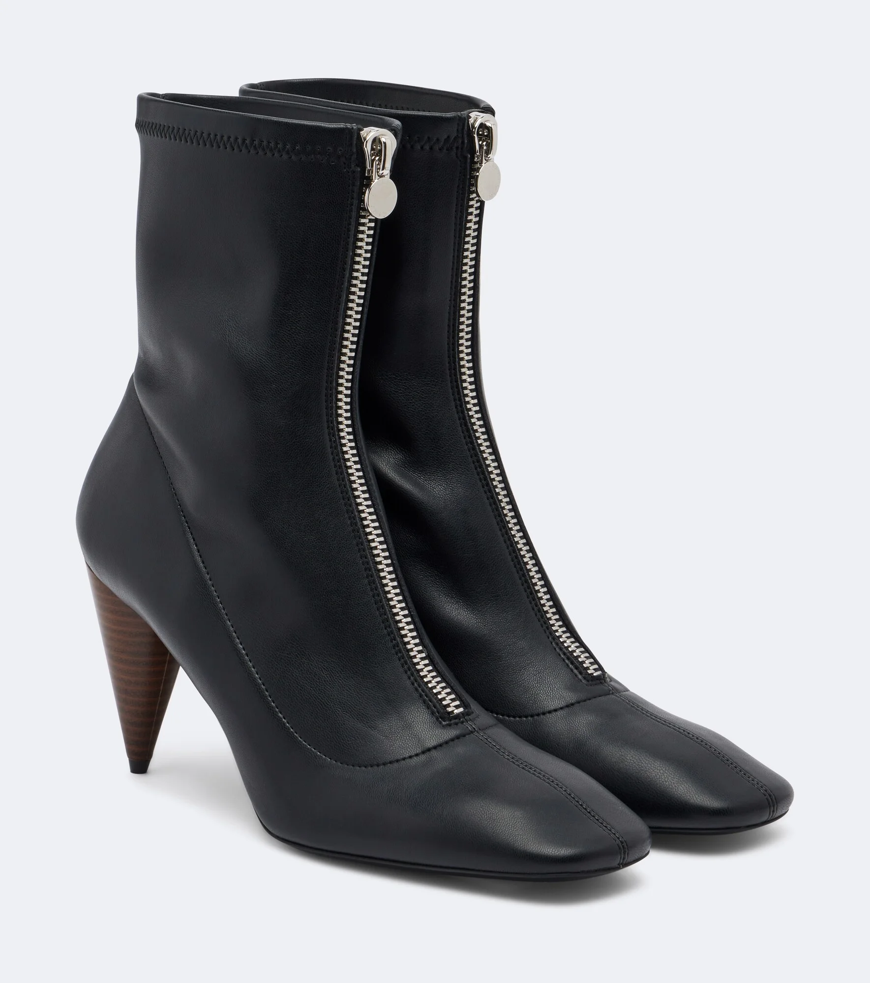 Zipped ankle boots - 1