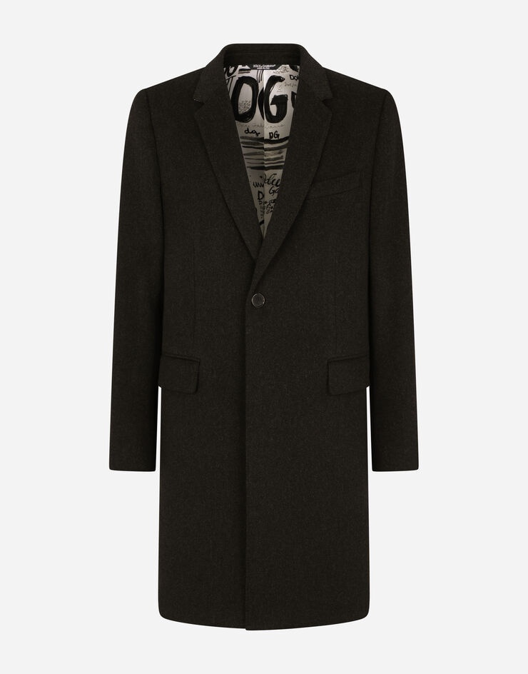 Wool and cashmere coat - 3