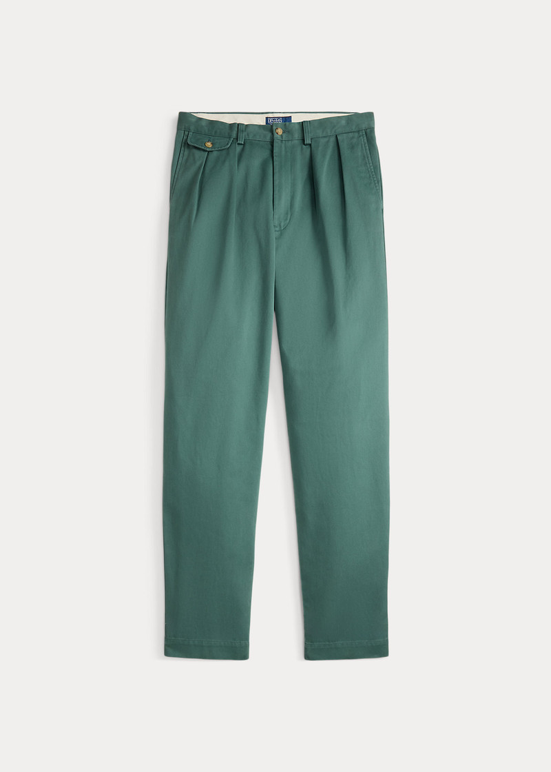 Whitman Relaxed Fit Pleated Chino Pant 1