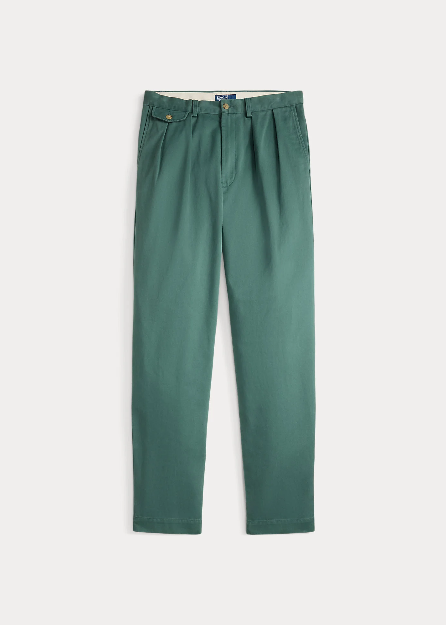 Whitman Relaxed Fit Pleated Chino Pant - 1