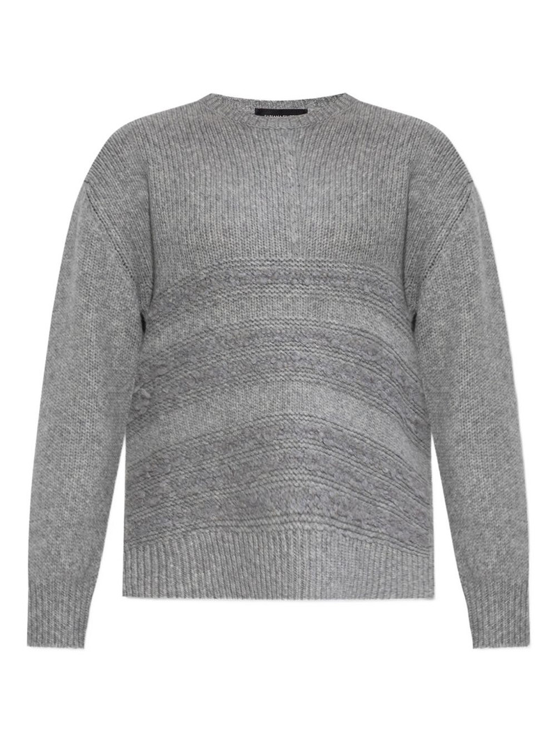 mélange-effect jumper 1
