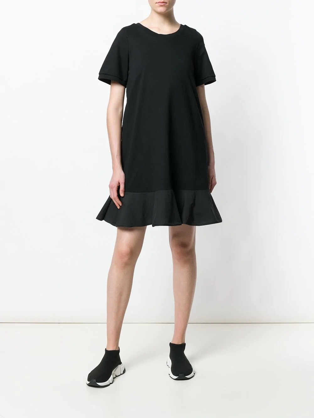 cut-out back T-shirt dress - 2