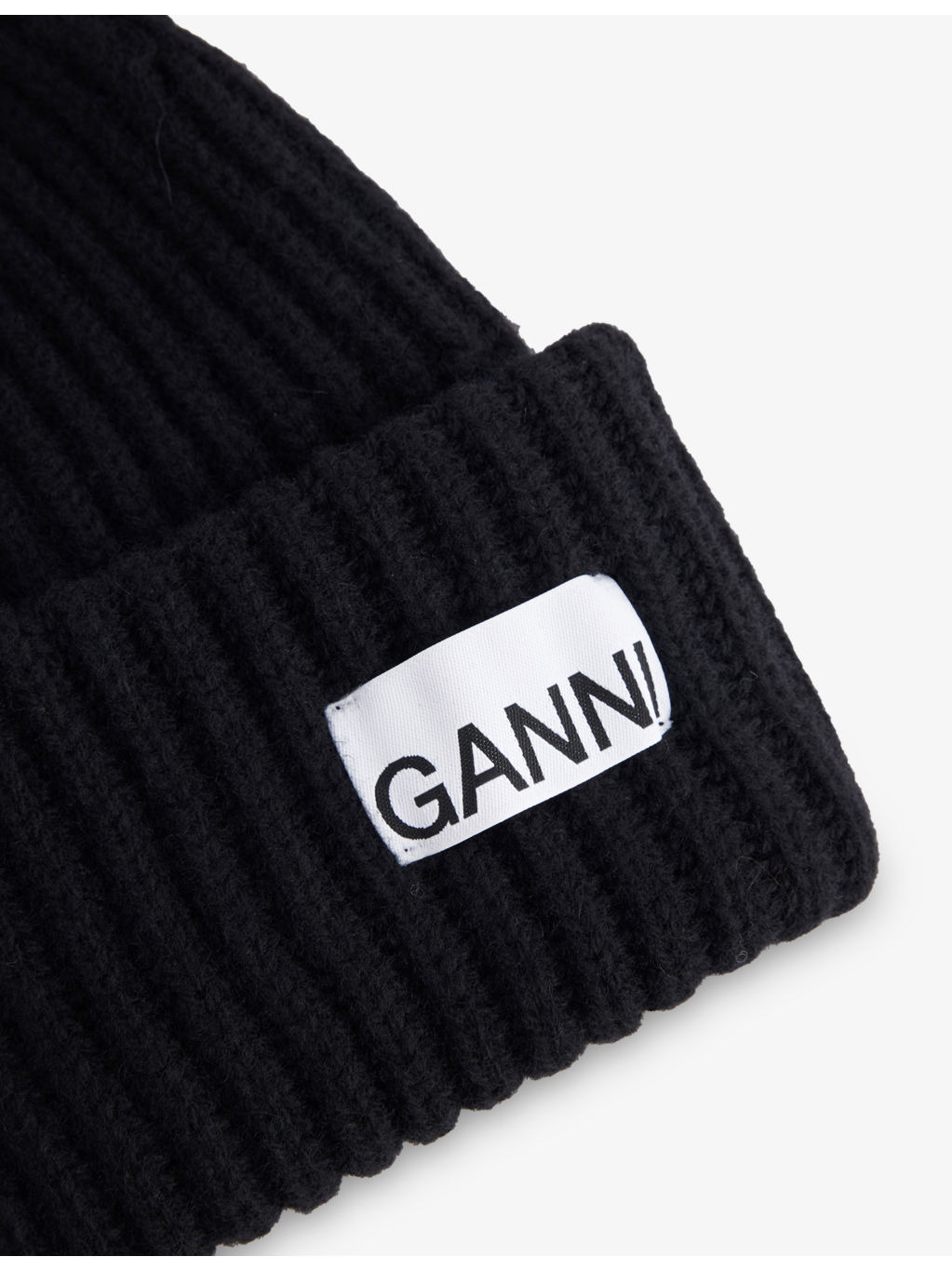 Logo-Patch Wool-Blend Beanie Hat - 2