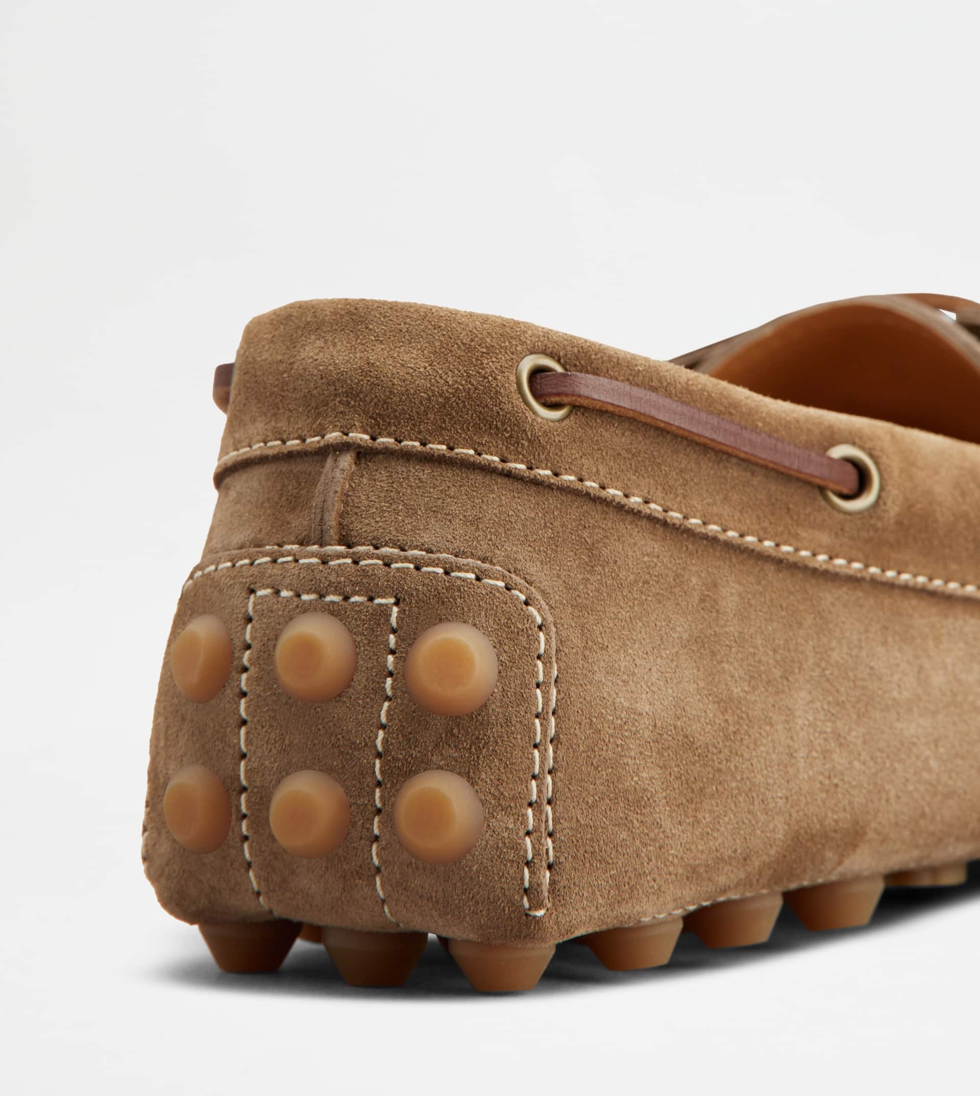 BOAT GOMMINO BUBBLE IN SUEDE - BROWN - 5