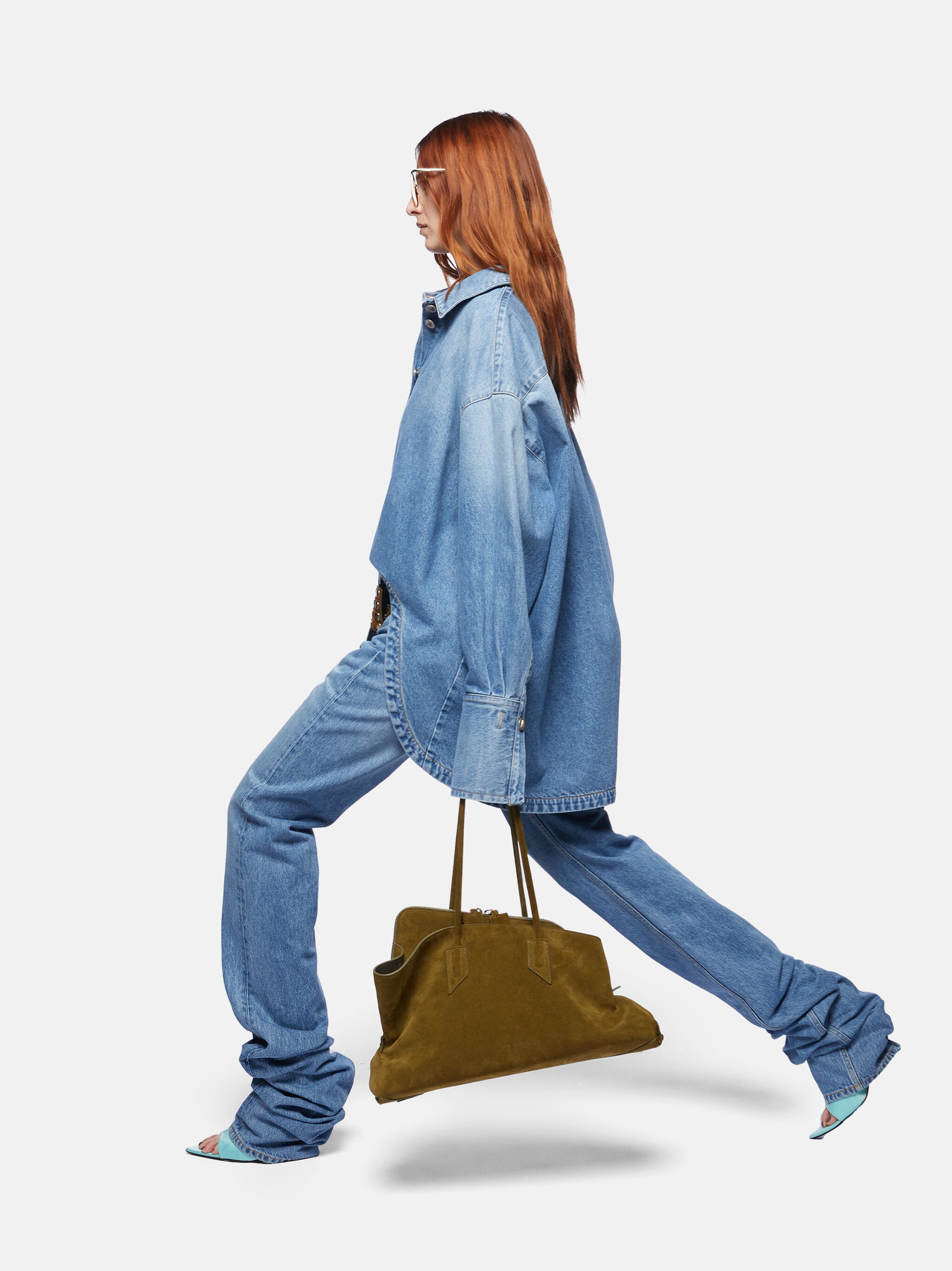 SKY BLUE LONG PANTS - 4