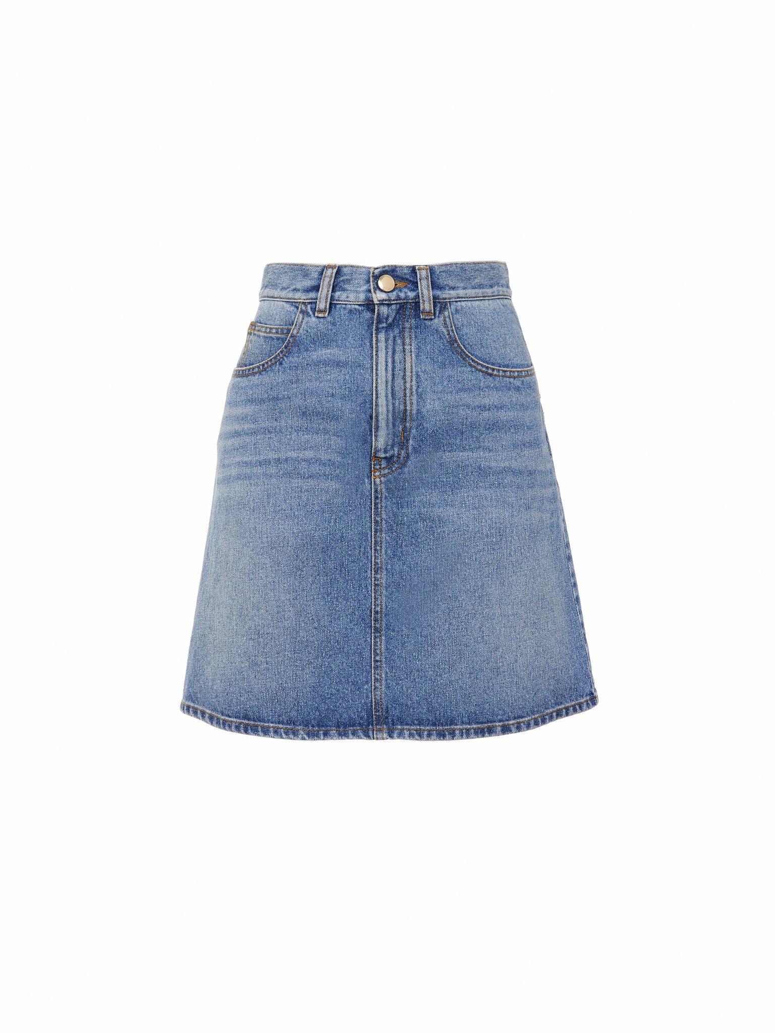 Chloé DENIM MINI SKIRT | REVERSIBLE
