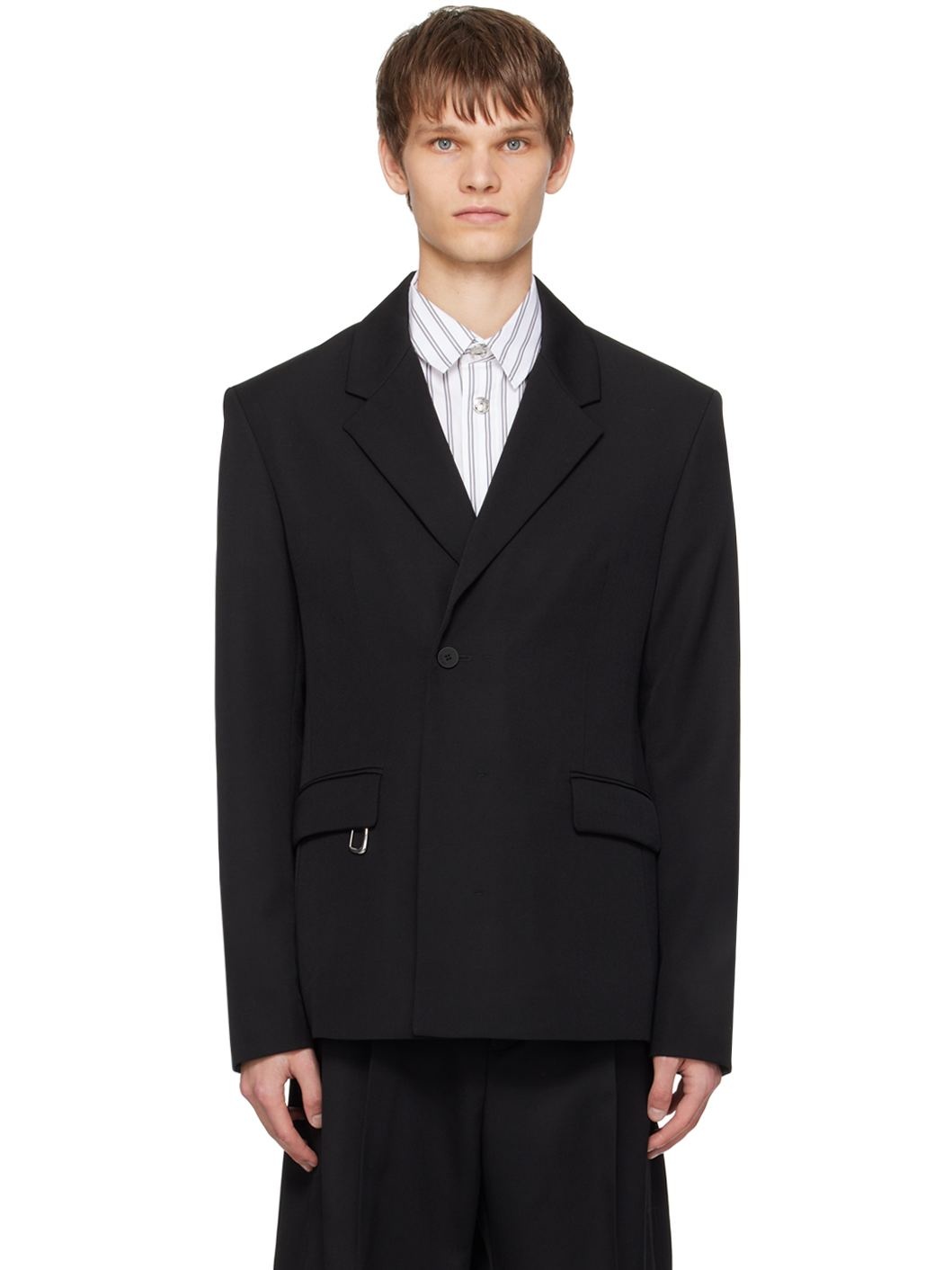 Black Les Classiques 'La veste Melo tuxedo' Blazer - 1