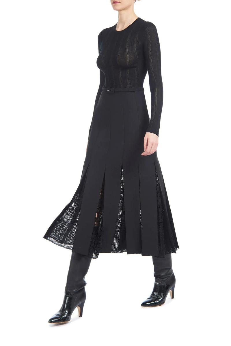 Edith Pleated Skirt in Linen 4