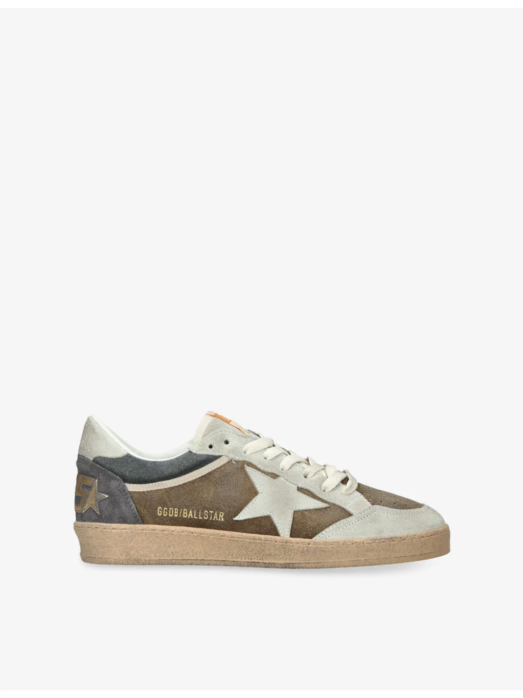 Men’s Ball Star Waxed-Suede Trainers - 1