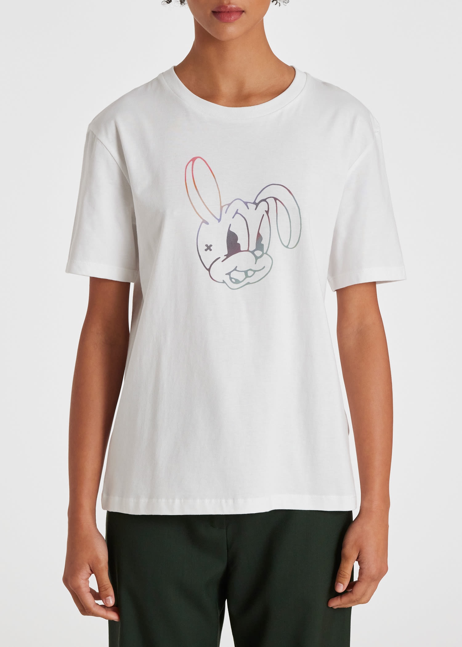 'Spray Swirl Bunny' T-Shirt - 3