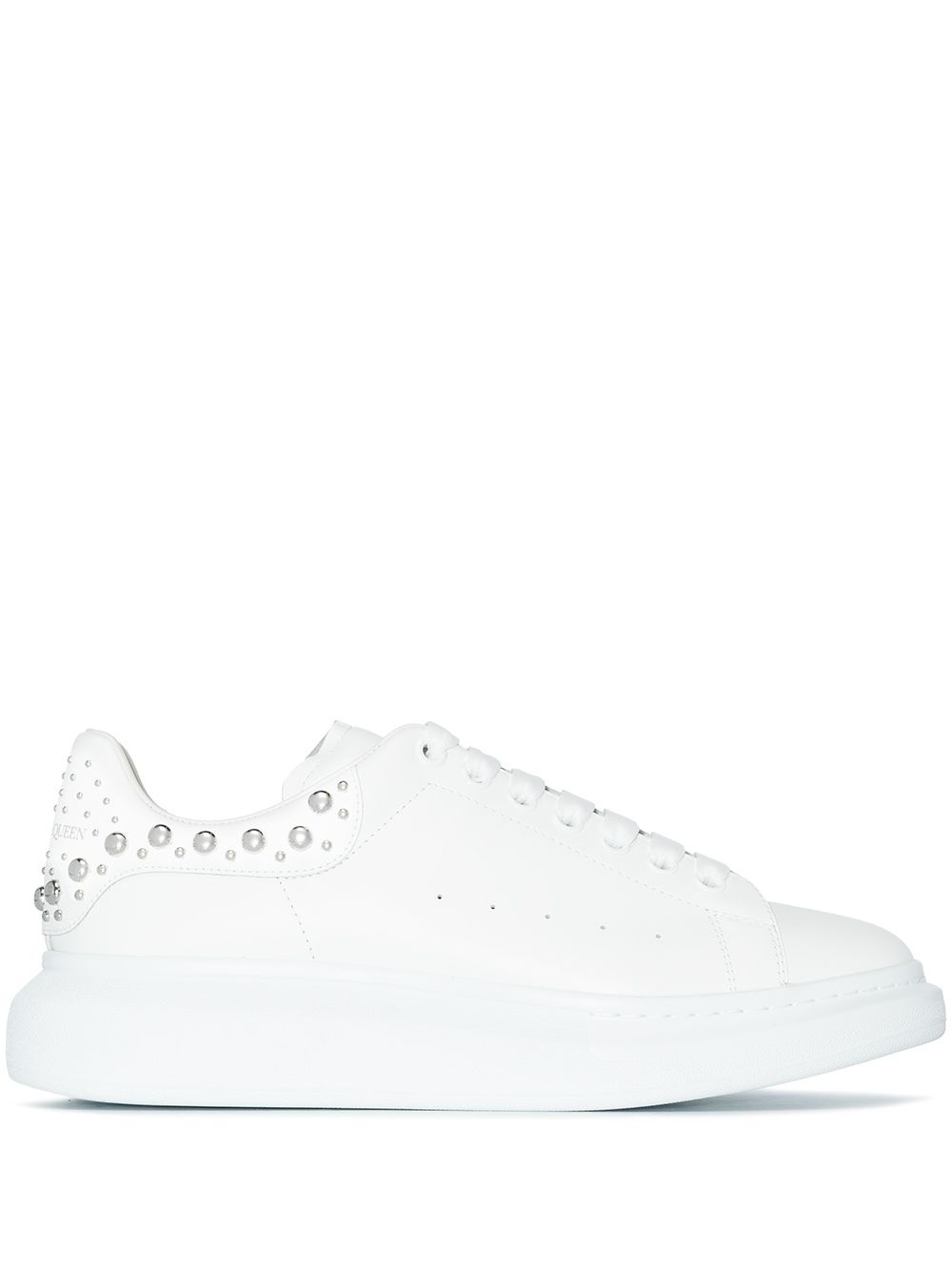 Oversize embellished low-top sneakers - 1